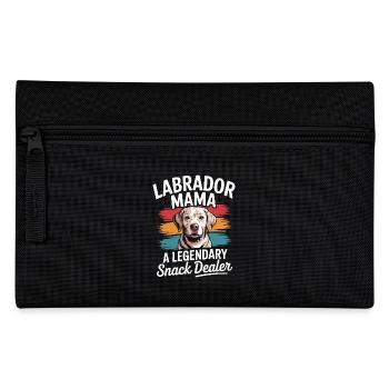 Labrador Mama Mama, Legendary Snack Dealer - Pencil Case - black - Front