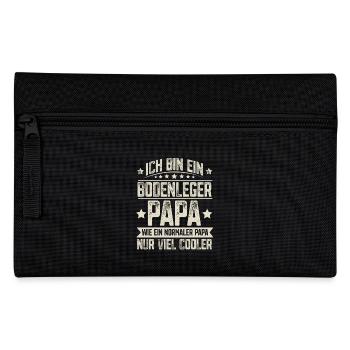 Bodenleger Papa - Federtasche - Schwarz - Vorne