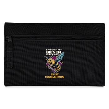 Talking to bees is not a quirk beekeeper - Pencil Case - black - Front