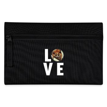 Slow lorises Loris - Pencil Case - black - Front