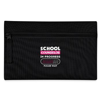 School Counsellors in the Will Please Wait - Pencil Case - black - Front