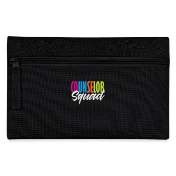Schulberater Squad Farbenfrohes Team - Federtasche - Schwarz - Vorne