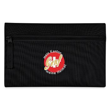 Meine Heimat Genf Geschenk - Federtasche - Schwarz - Vorne