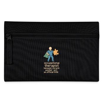 Occupational Therapist Ot Gift Healthcare Reha - Pencil Case - black - Front