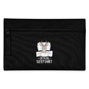 Official Sleepshirt - Federtasche - Schwarz - Vorne