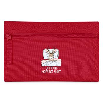 Chemise officielle de la sieste - Trousse - rouge - Devant