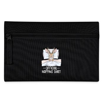Official Napping shirt - Federtasche - Schwarz - Vorne