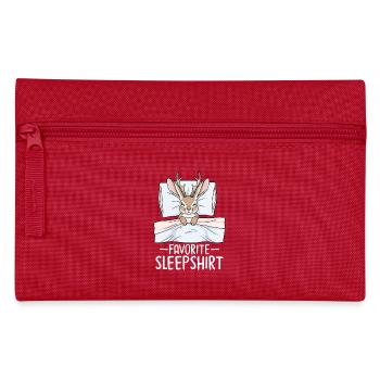 Favorite Sleepshirt - Federtasche - Rot - Vorne