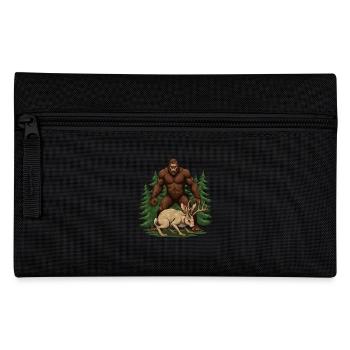 Jackalope Bigfoot - Federtasche - Schwarz - Vorne