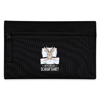 Official Sleep Shirt - Pencil Case - black - Front