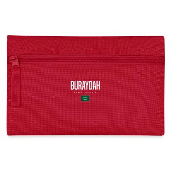 Buraydah, Saudi Arabia - Pencil Case - red - Front