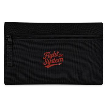 Fight the System Retro protest Say - Trousse - noir - Devant