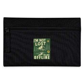 Je ne suis pas perdu, je suis juste hors ligne - Trousse - noir - Devant
