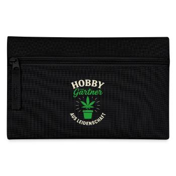 Hobbygärtner Aus Leidenschaft Pflanze - Federtasche - Schwarz - Vorne