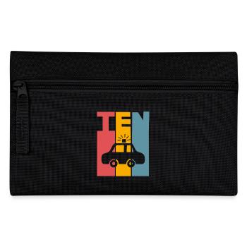 10th Birthday Police - Pencil Case - black - Front