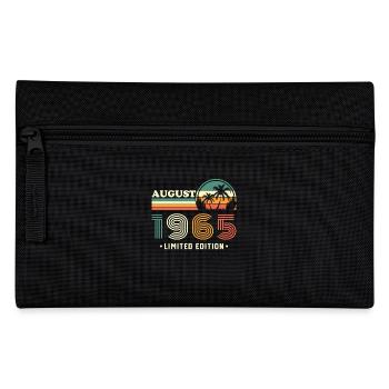 August 1965 Retro Vintage Birthday Gift - Pencil Case - black - Front