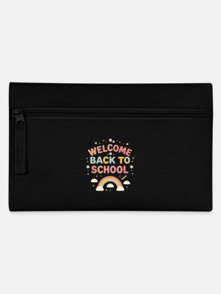 Bienvenue à l’école arc-en-ciel Amis - Trousse - noir
