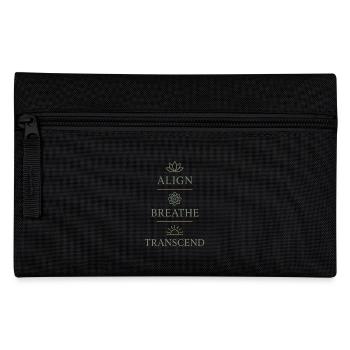 Boho Yoga Cadeau spirituel pour les yogis conscients - Trousse - noir - Devant