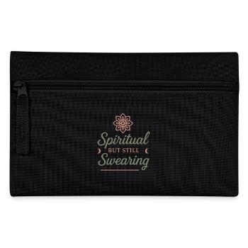 Boho Yoga Cadeau spirituel pour les yogis conscients - Trousse - noir - Devant