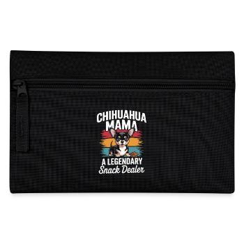 Chihuahua Mama, Legendary Snack Dealer - Pencil Case - black - Front