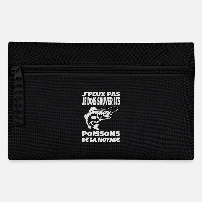 J’peux pas je dois sauver les poissons - Trousse - noir