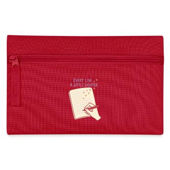 Gratitude Practice Journal Lover Emotional - Pencil Case - red - Front
