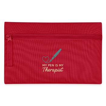 Gratitude Practice Journal Lover Emotional - Pencil Case - red - Front