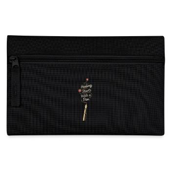 Gratitude Practice Journal Lover Emotional - Pencil Case - black - Front