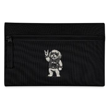 Metall Havaneser Hund Rockmusik Heavy Metal Lustig - Federtasche - Schwarz - Vorne