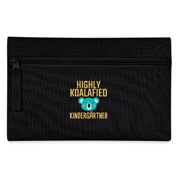 Kindergarten Teacher Koalafied - Pencil Case - black - Front