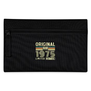 1975 Vintage Retro Geburtstagsgeschenk - Federtasche - Schwarz - Vorne