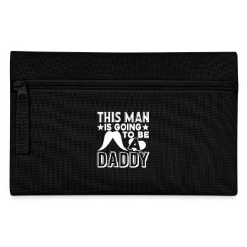 Father's Day This Man Going To Be A Daddy - Pencil Case - black - Front