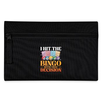 Bingo Fun Gift Bingo Lover - Pencil Case - black - Front