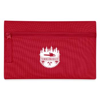 Holzfäller - Federtasche - Rot - Vorne