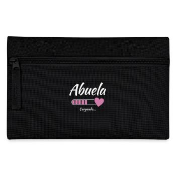 Oma Lädt Zukunft Oma - Federtasche - Schwarz - Vorne