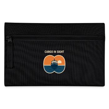 Ship vision device Container ship Cargo ship - Pencil Case - black - Front