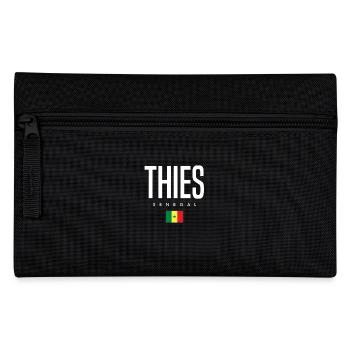 Thies Senegal - Federtasche - Schwarz - Vorne