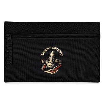 Bishop's Got Moves Schachspieler Humor - Federtasche - Schwarz - Vorne