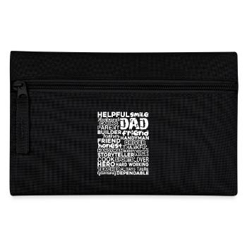 Father's Day Things About Dad - Pencil Case - black - Front