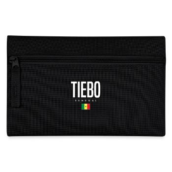 Tiebo Senegal - Federtasche - Schwarz - Vorne