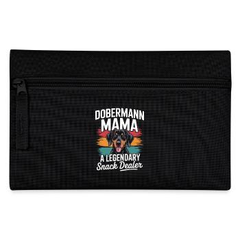 Doberman Mama, marchande de collations légendaire - Trousse - noir - Devant