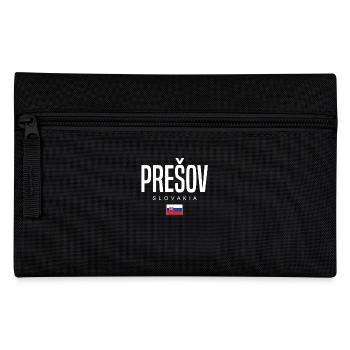 Prešov, Slovakia - Pencil Case - black - Front