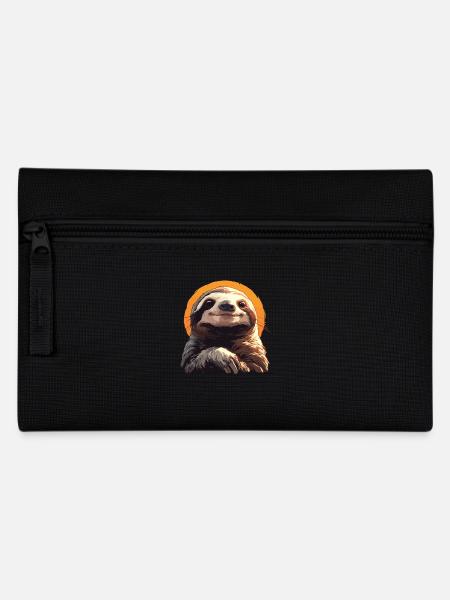Faultiere Faultier - Federtasche - Schwarz