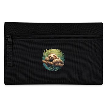 Sloths Sloth - Pencil Case - black - Front