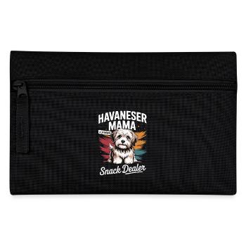 Maman bichon havanaise, vendeuse de snacks légendaire - Trousse - noir - Devant