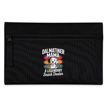 Dalmatiner Mama, Legendärer Snack-Dealer - Federtasche - Schwarz - Vorne