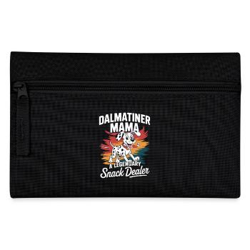 Dalmatiner Mama, Legendärer Snack-Dealer - Federtasche - Schwarz - Vorne