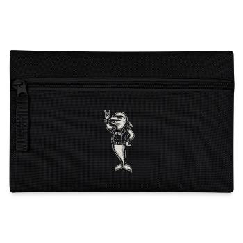 Metal Musik Delphin Rock Musik Heavy Metal - Federtasche - Schwarz - Vorne