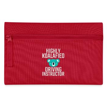 Instructeur de conduite Koalafied Drive Tutor - Trousse - rouge - Devant