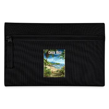 Costa Rica Dream Beach Paradisiacal - Pencil Case - black - Front